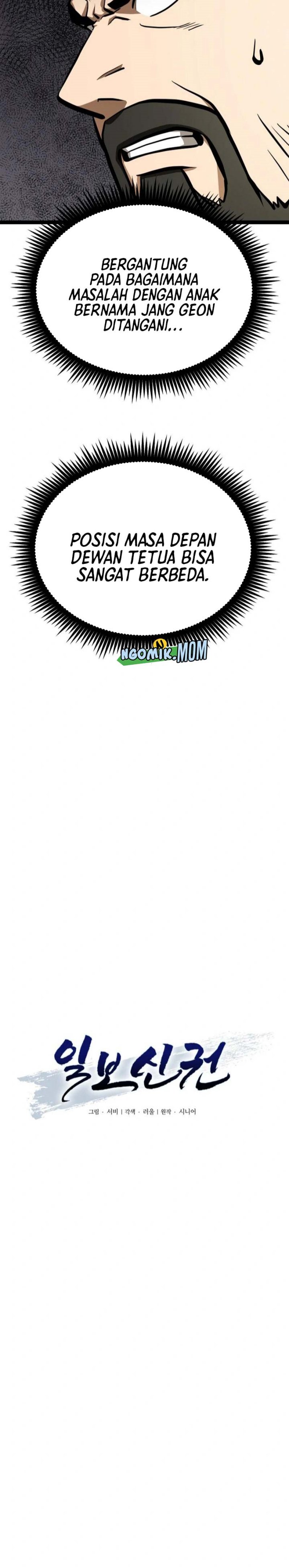 One Step Divine Fist Chapter 33 Bahasa Indonesia