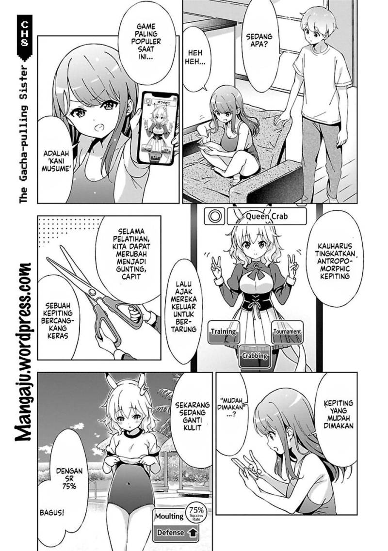 Onee-chan wa Game o Suruto Hito ga Kawaru Onee-chan chapter 8