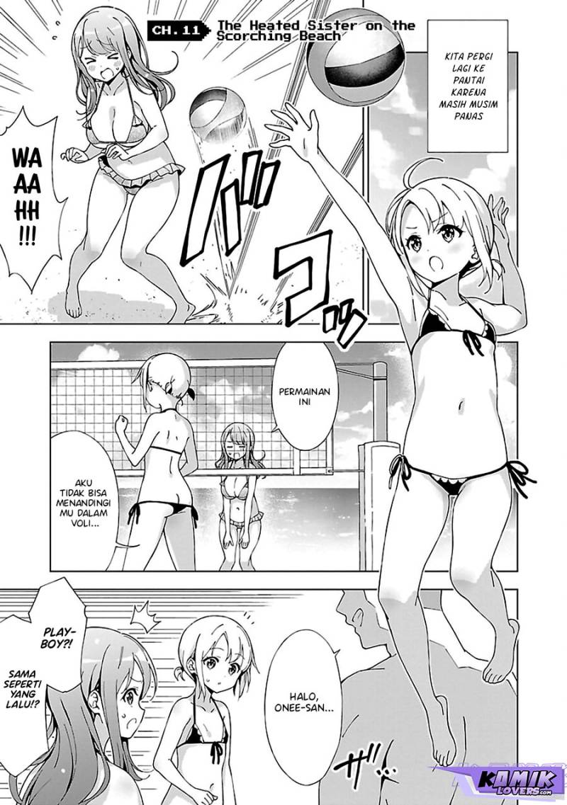 Onee-chan wa Game o Suruto Hito ga Kawaru Onee-chan chapter 11