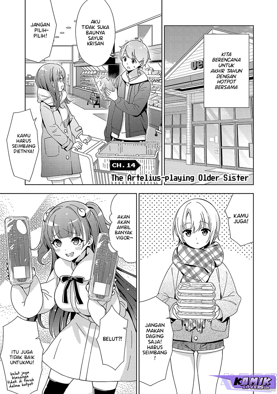 Onee-chan wa Game o Suruto Hito ga Kawaru Onee-chan chapter 14