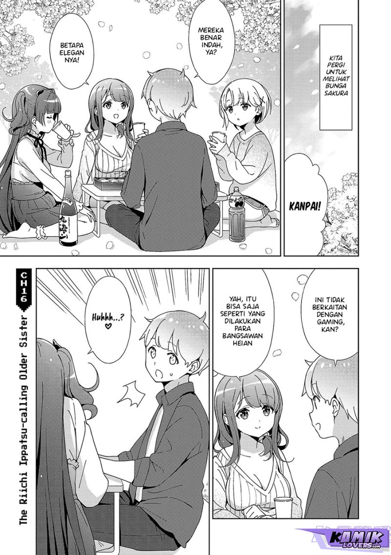 Onee-chan wa Game o Suruto Hito ga Kawaru Onee-chan chapter 17