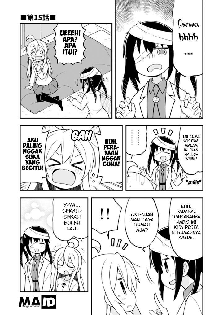 Onii-chan wa Oshimai Chapter 15 Bahasa Indonesia