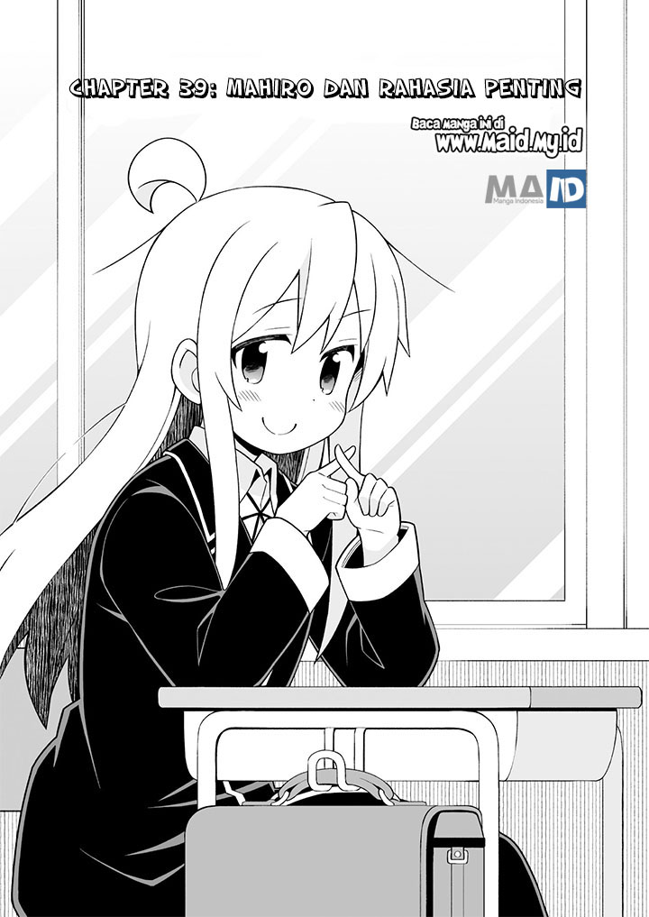 Onii-chan wa Oshimai Chapter 39 Bahasa Indonesia
