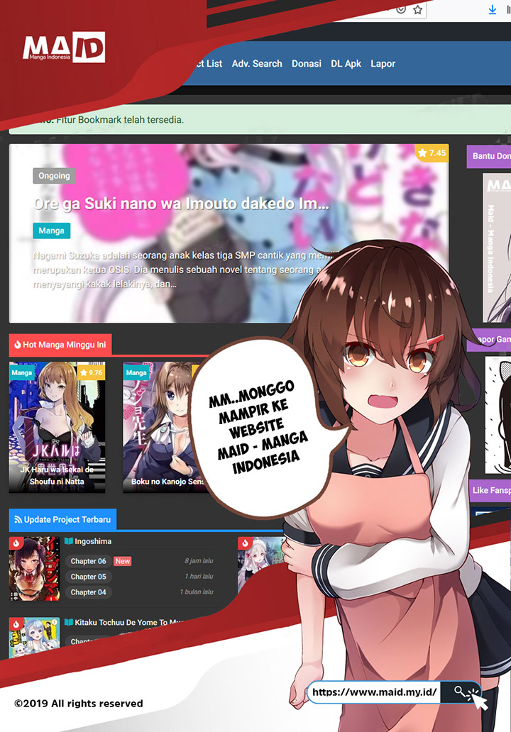 Onii-chan wa Oshimai Chapter 39 Bahasa Indonesia