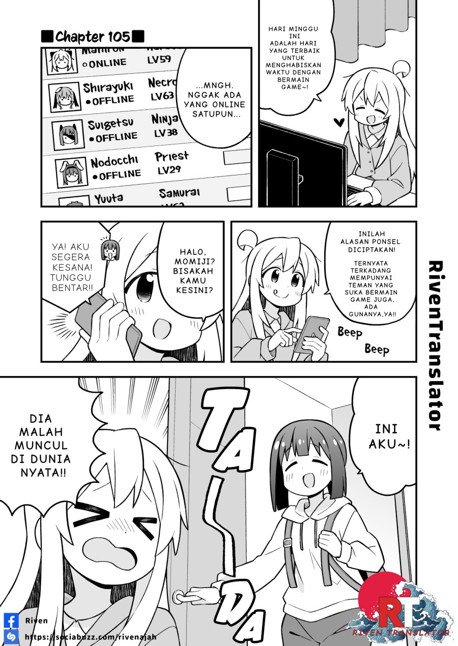 Onii-chan wa Oshimai Chapter 105 Bahasa Indonesia