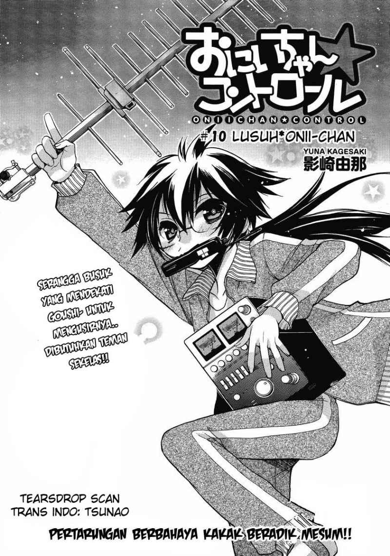 Oniichan Control Chapter 10 Bahasa Indonesia