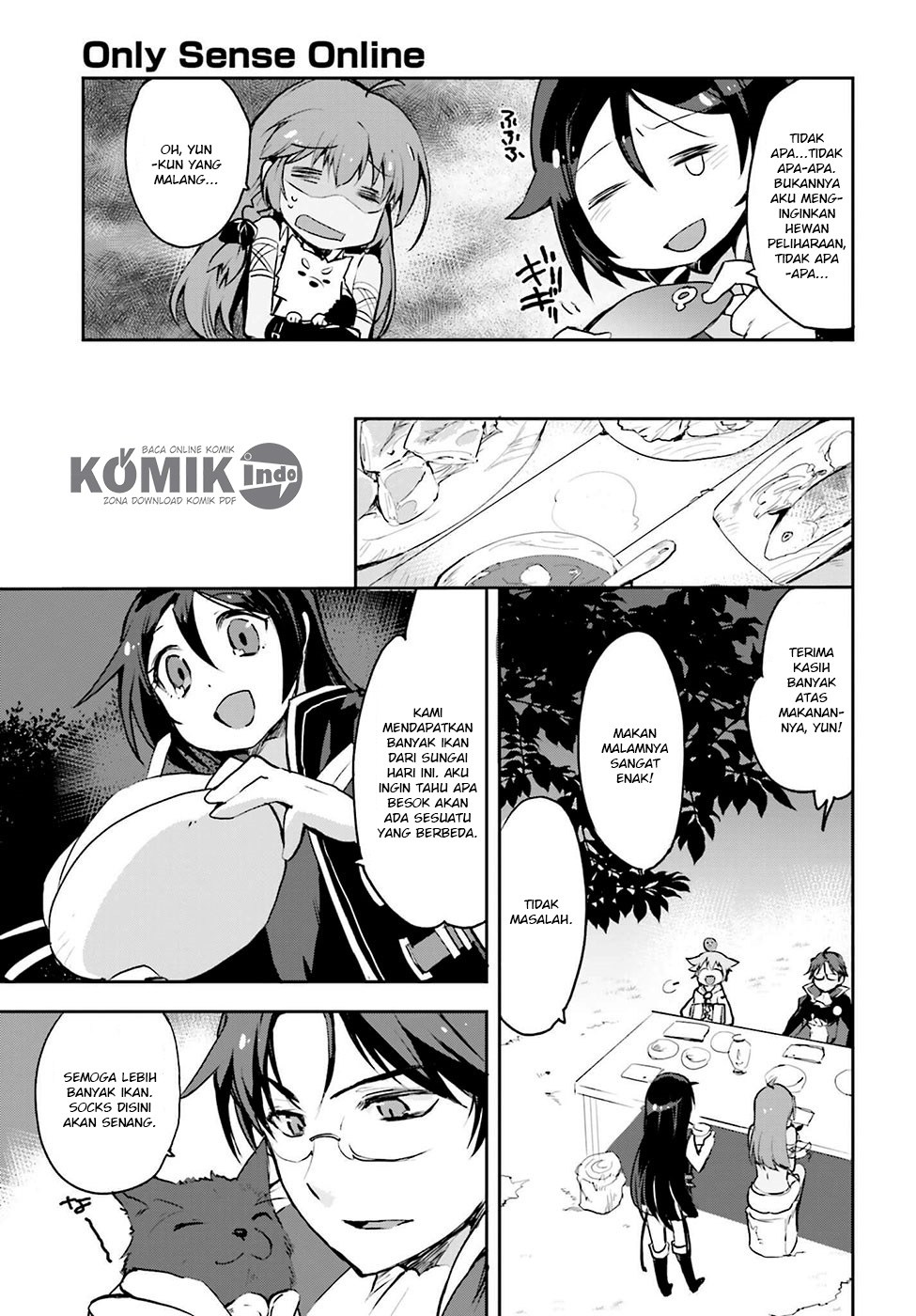 Only Sense Online Chapter 13 Bahasa Indonesia