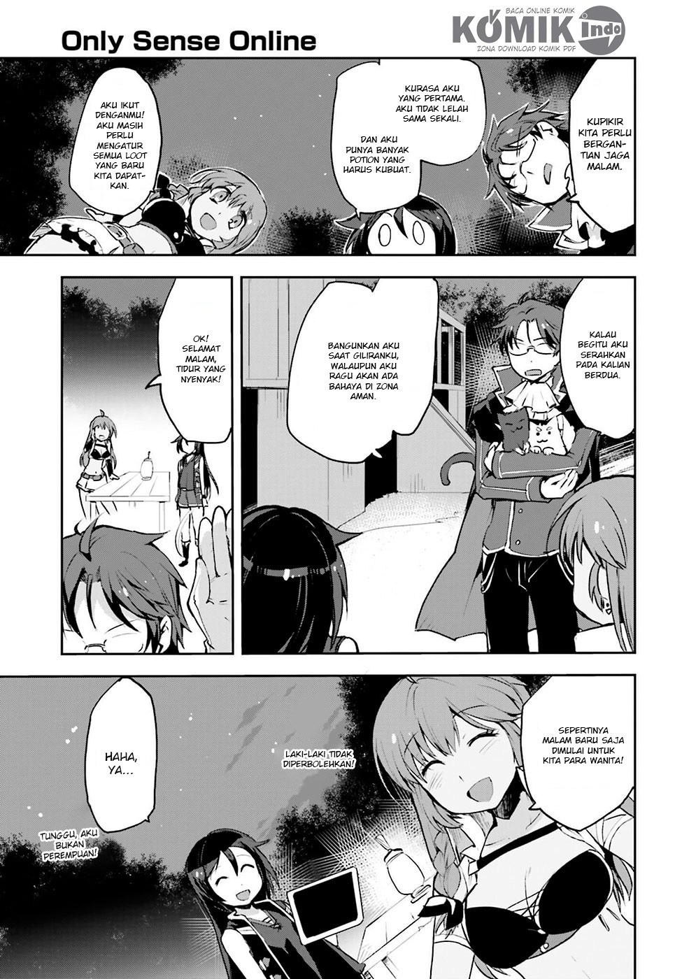 Only Sense Online Chapter 13 Bahasa Indonesia