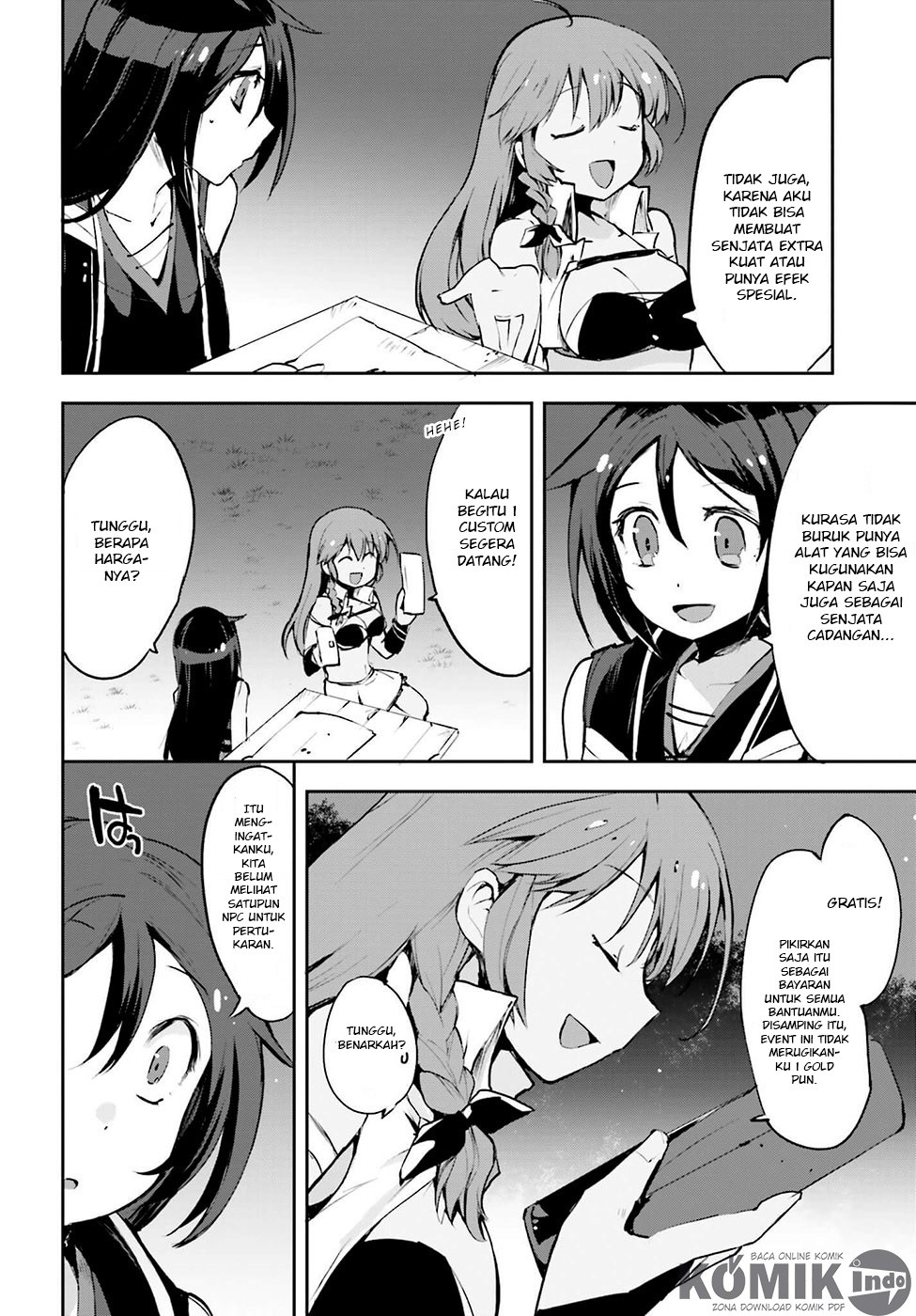 Only Sense Online Chapter 13 Bahasa Indonesia