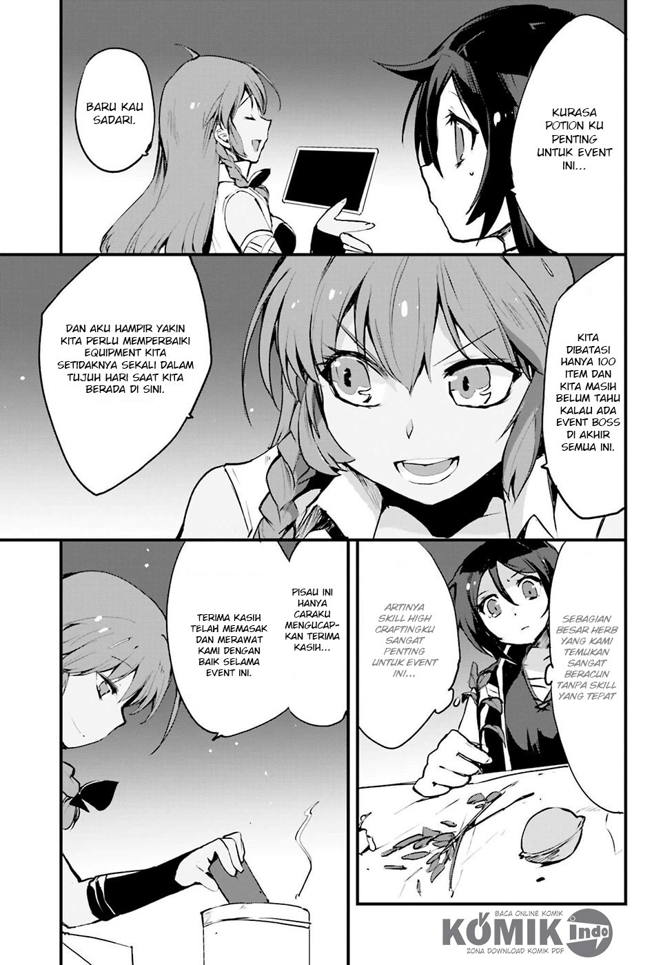 Only Sense Online Chapter 13 Bahasa Indonesia