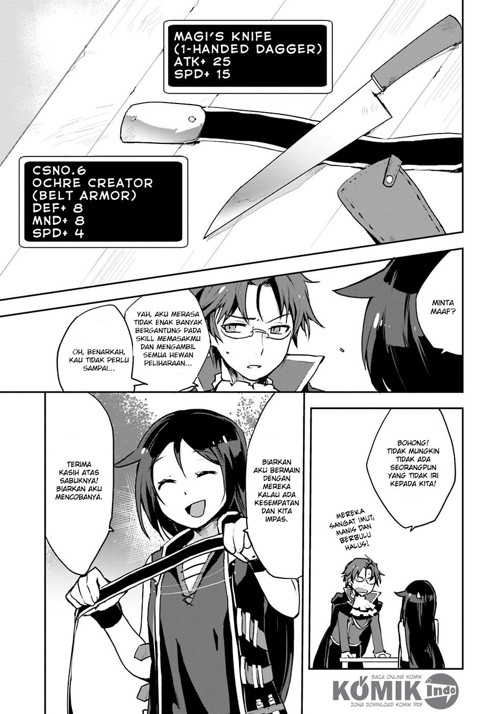 Only Sense Online Chapter 13 Bahasa Indonesia