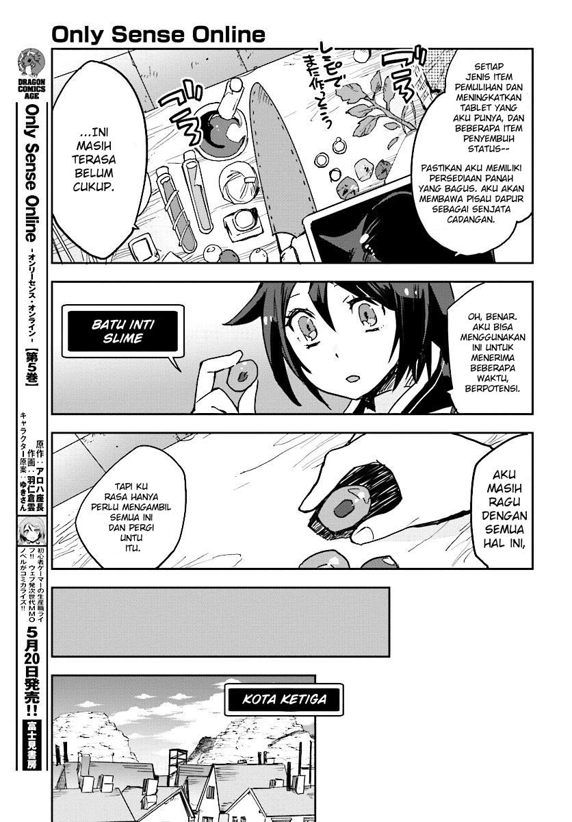 Only Sense Online Chapter 30 Bahasa Indonesia