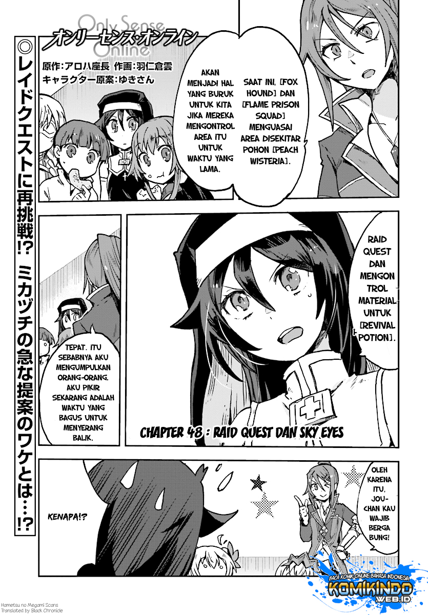 Only Sense Online Chapter 48 Bahasa Indonesia