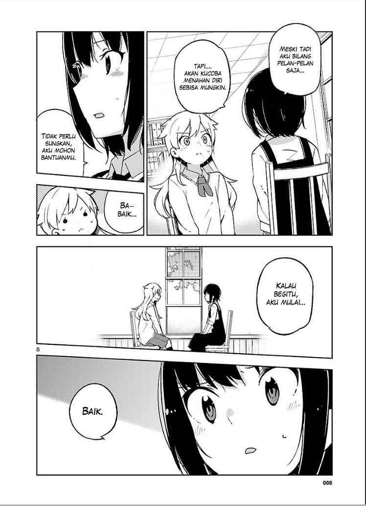 Ookami Shounen wa Kyou mo Uso wo Kasaneru Chapter 08 Bahasa Indonesia