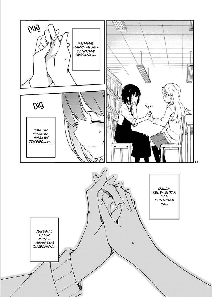 Ookami Shounen wa Kyou mo Uso wo Kasaneru Chapter 08 Bahasa Indonesia