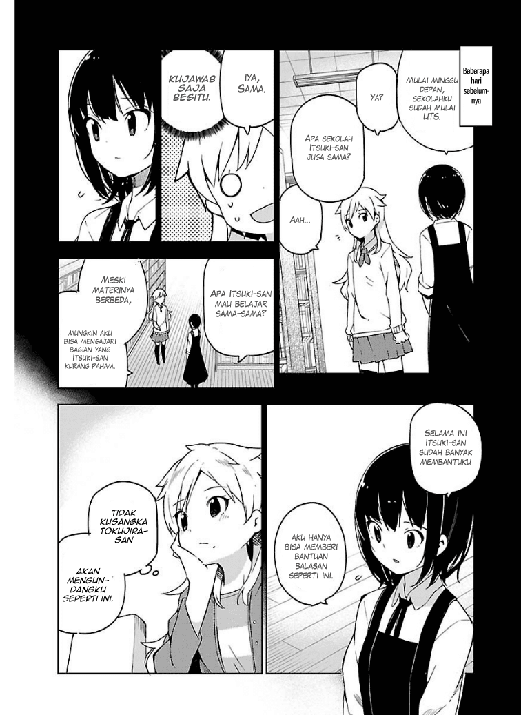Ookami Shounen wa Kyou mo Uso wo Kasaneru Chapter 08 Bahasa Indonesia