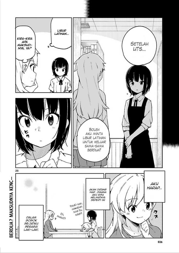 Ookami Shounen wa Kyou mo Uso wo Kasaneru Chapter 08 Bahasa Indonesia