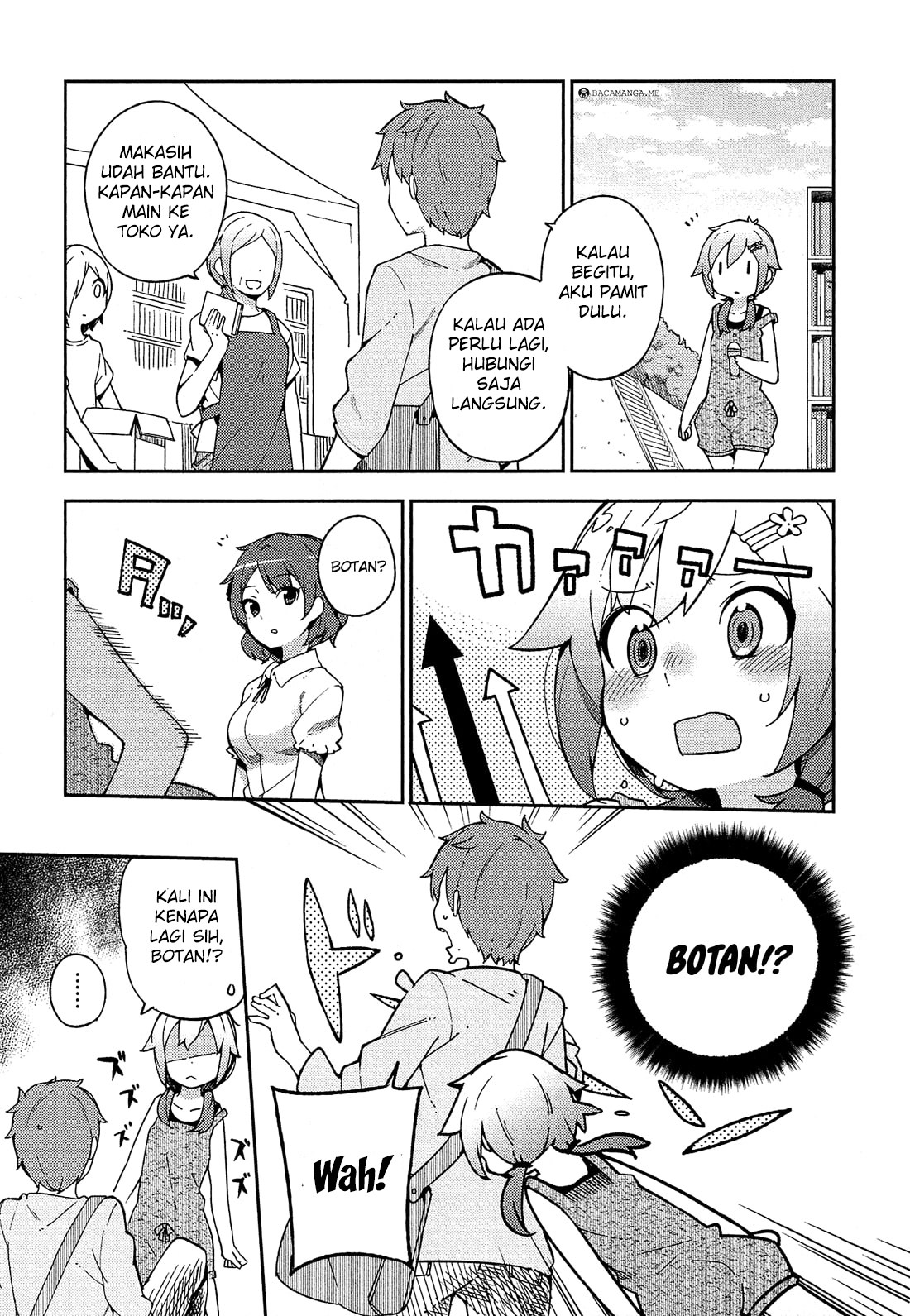 Ookami Shounen wa Kyou mo Uso wo Kasaneru Chapter 15 Bahasa Indonesia