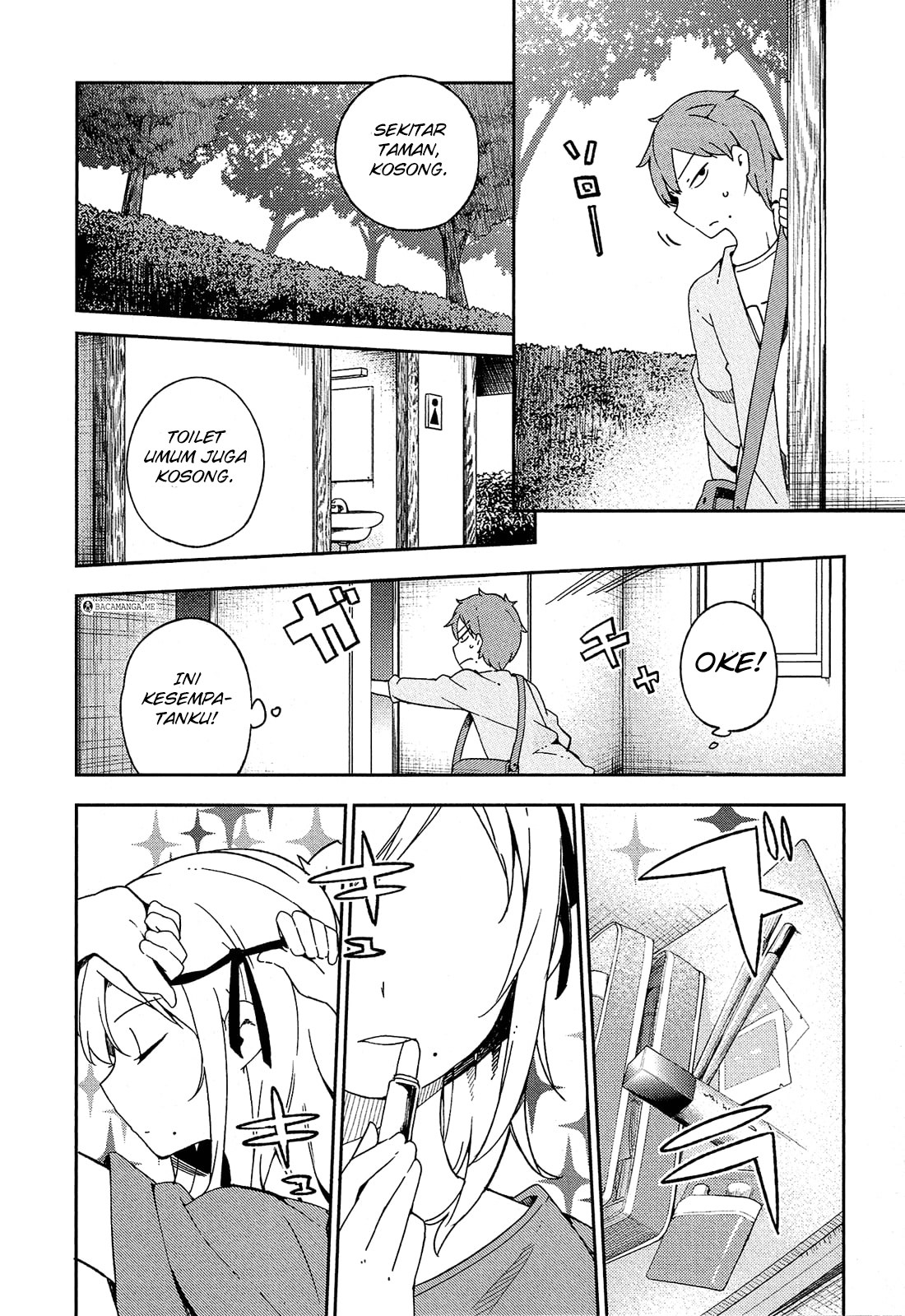 Ookami Shounen wa Kyou mo Uso wo Kasaneru Chapter 15 Bahasa Indonesia