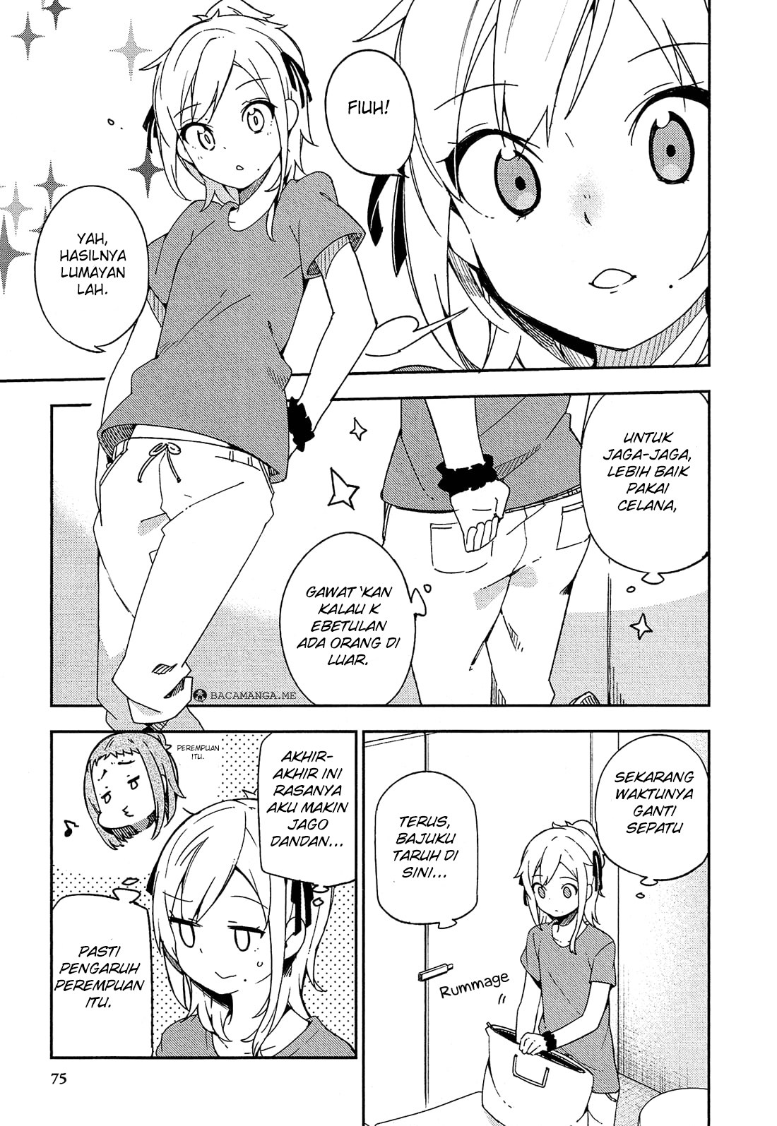 Ookami Shounen wa Kyou mo Uso wo Kasaneru Chapter 15 Bahasa Indonesia