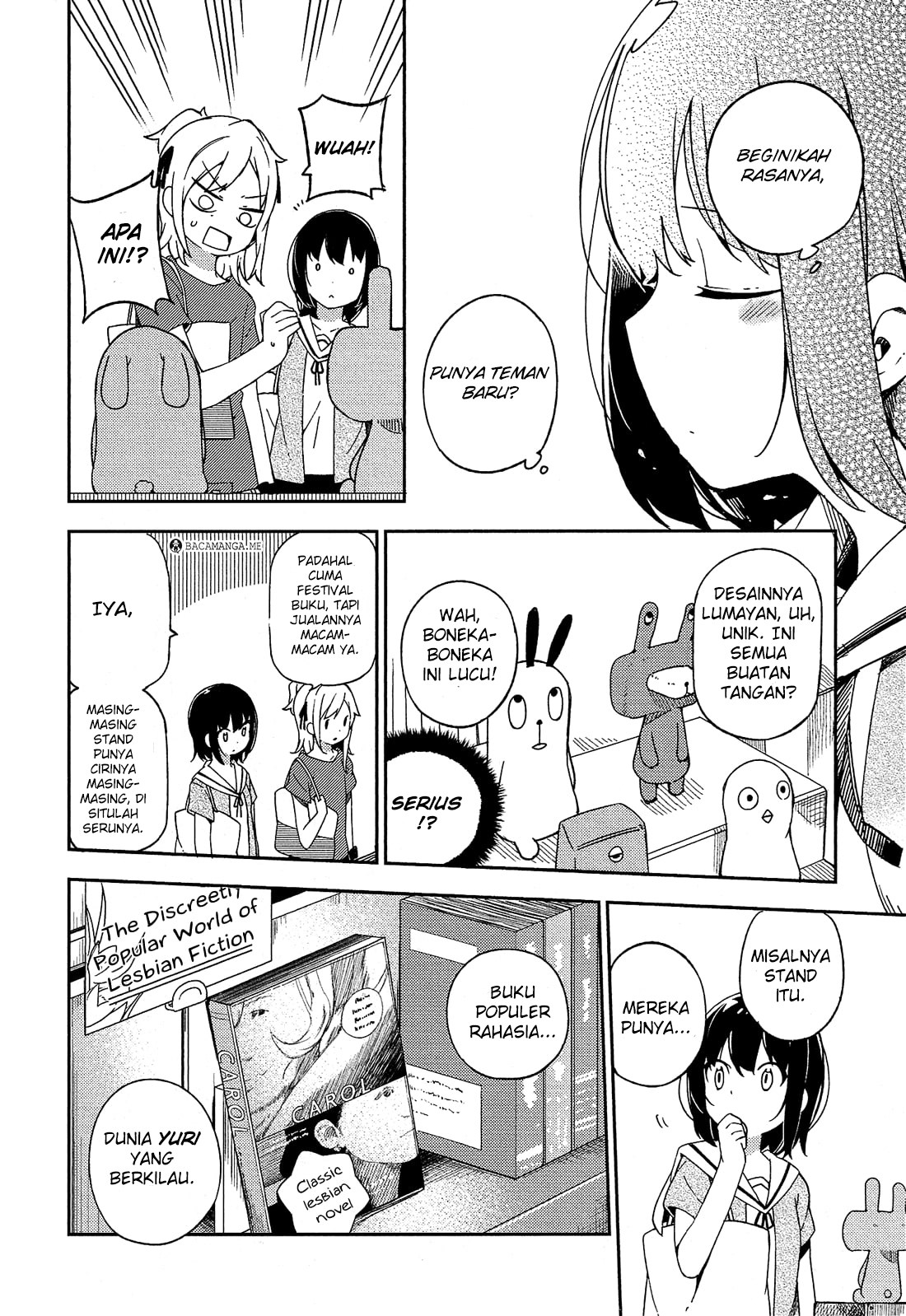 Ookami Shounen wa Kyou mo Uso wo Kasaneru Chapter 15 Bahasa Indonesia
