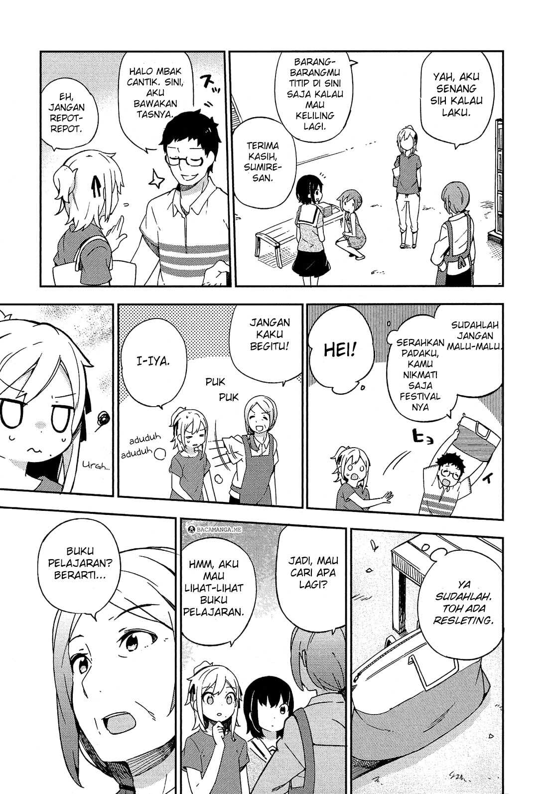 Ookami Shounen wa Kyou mo Uso wo Kasaneru Chapter 15 Bahasa Indonesia