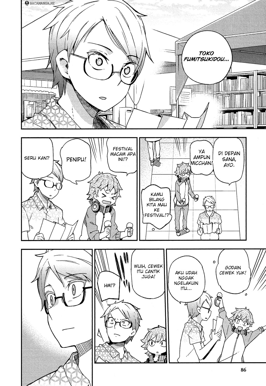 Ookami Shounen wa Kyou mo Uso wo Kasaneru Chapter 15 Bahasa Indonesia