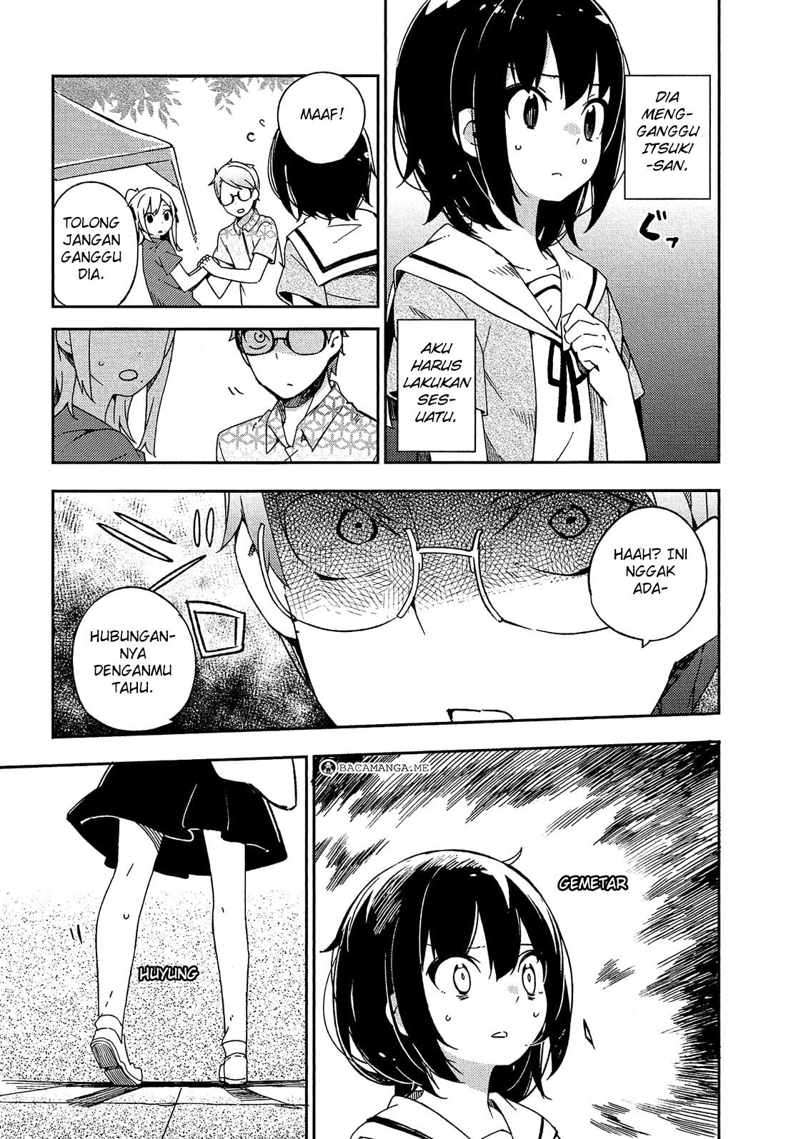 Ookami Shounen wa Kyou mo Uso wo Kasaneru Chapter 15 Bahasa Indonesia
