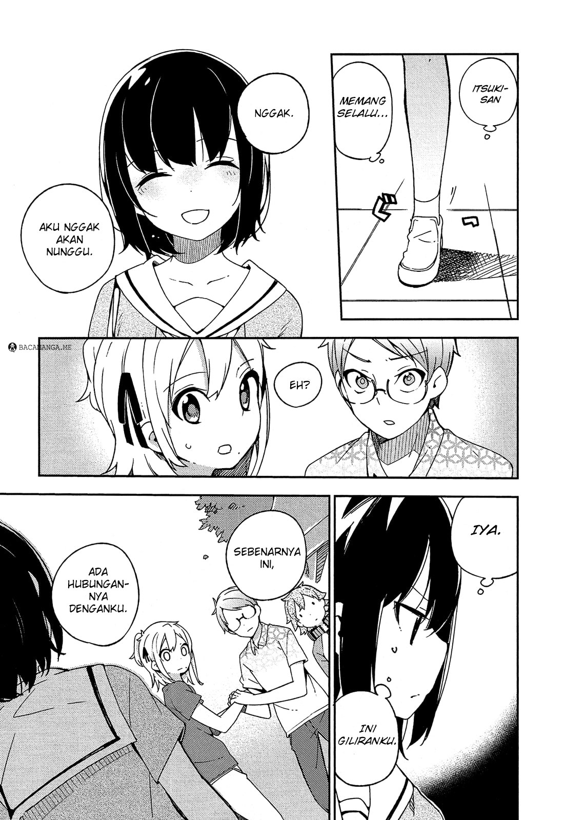 Ookami Shounen wa Kyou mo Uso wo Kasaneru Chapter 15 Bahasa Indonesia