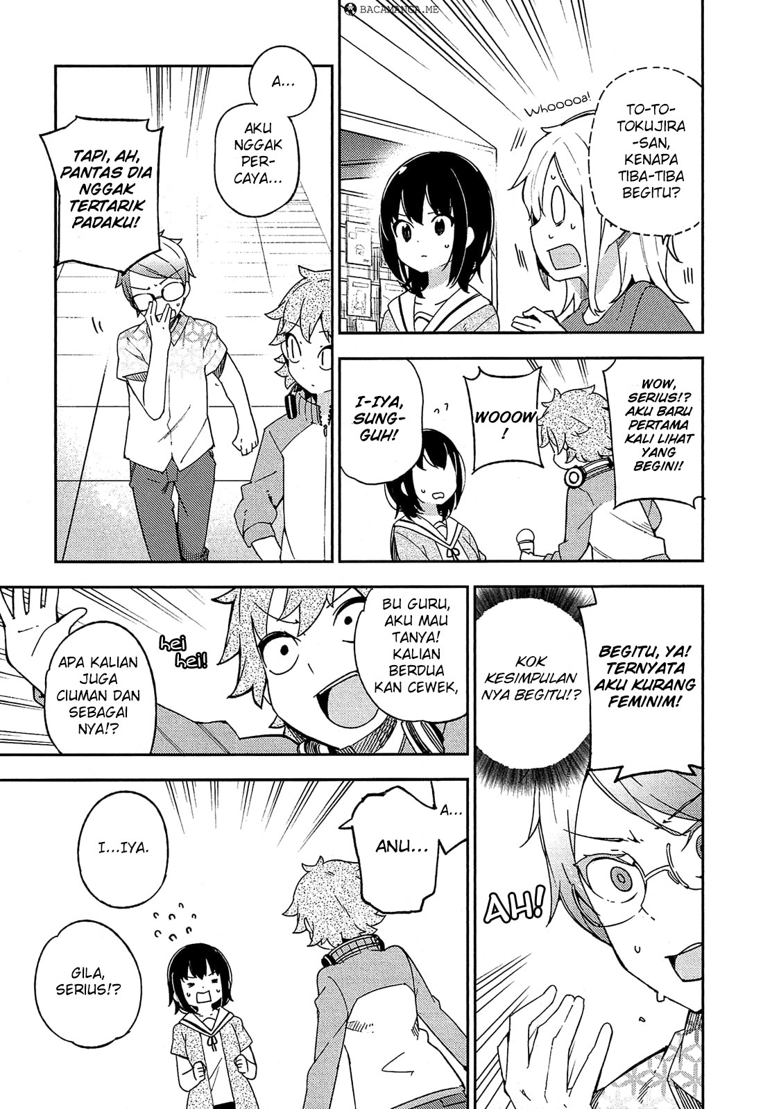 Ookami Shounen wa Kyou mo Uso wo Kasaneru Chapter 15 Bahasa Indonesia