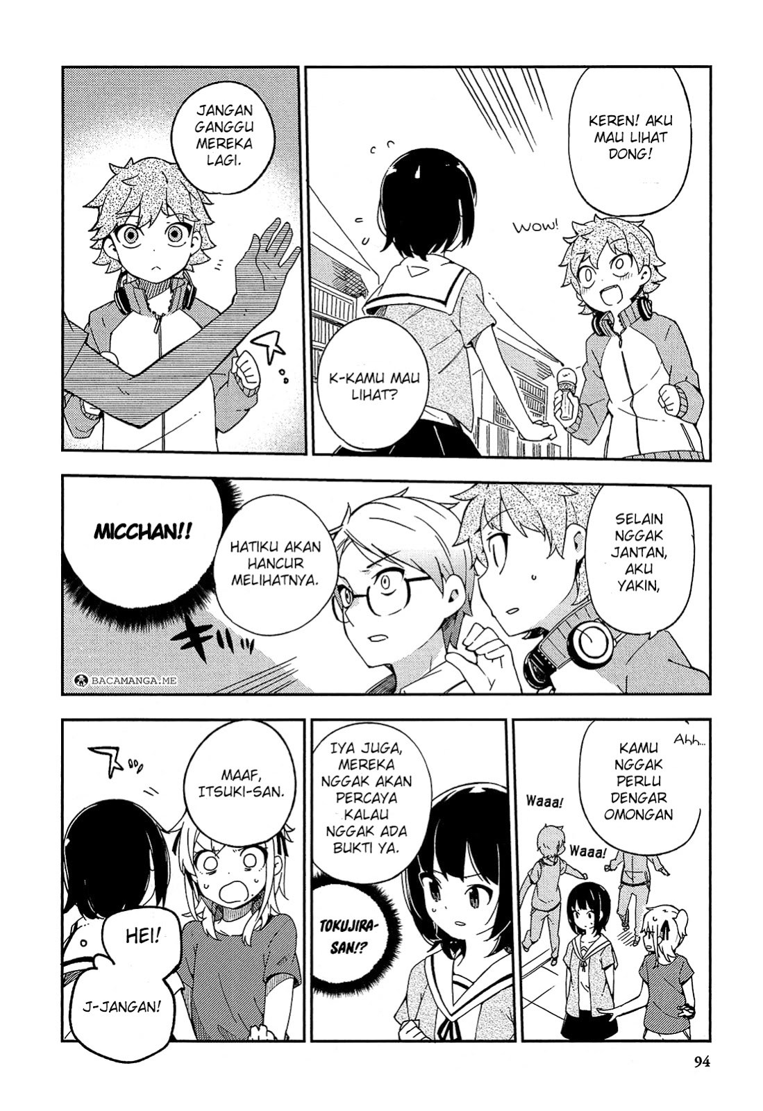 Ookami Shounen wa Kyou mo Uso wo Kasaneru Chapter 15 Bahasa Indonesia