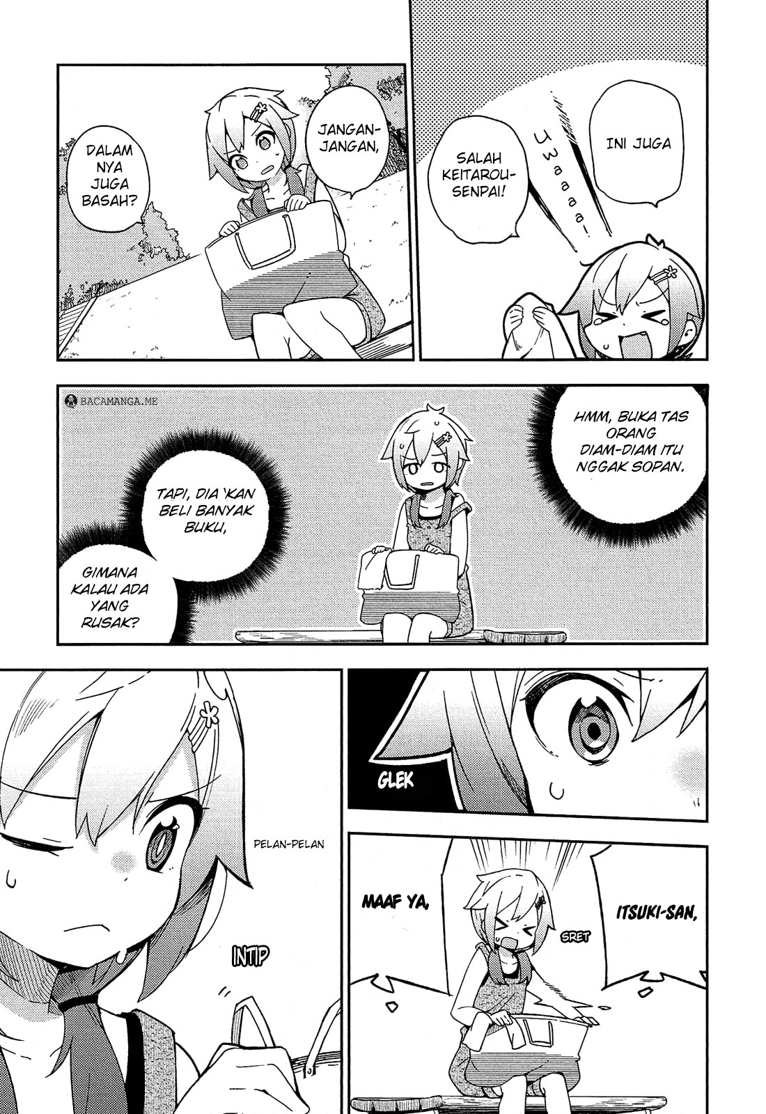 Ookami Shounen wa Kyou mo Uso wo Kasaneru Chapter 15 Bahasa Indonesia