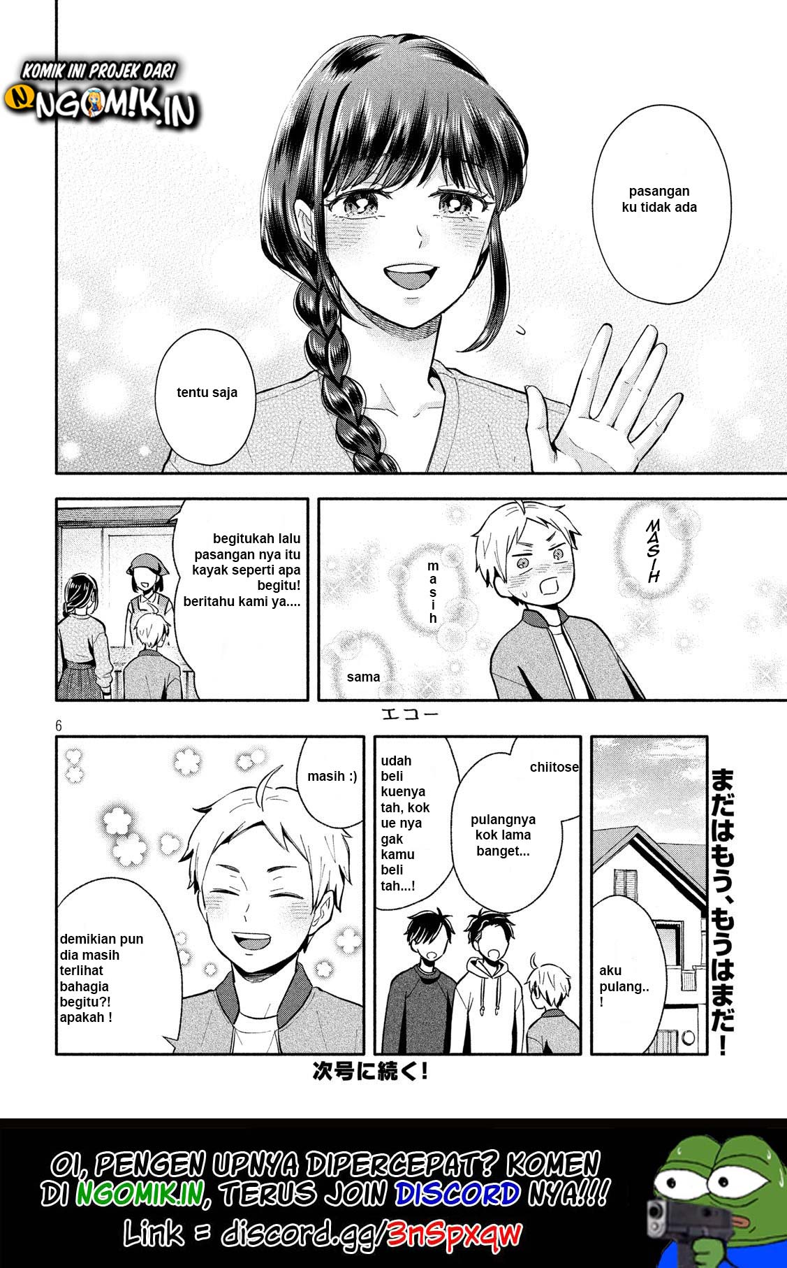 Ookiku Nattara Kekkon Suru! Chapter 08 Bahasa Indonesia