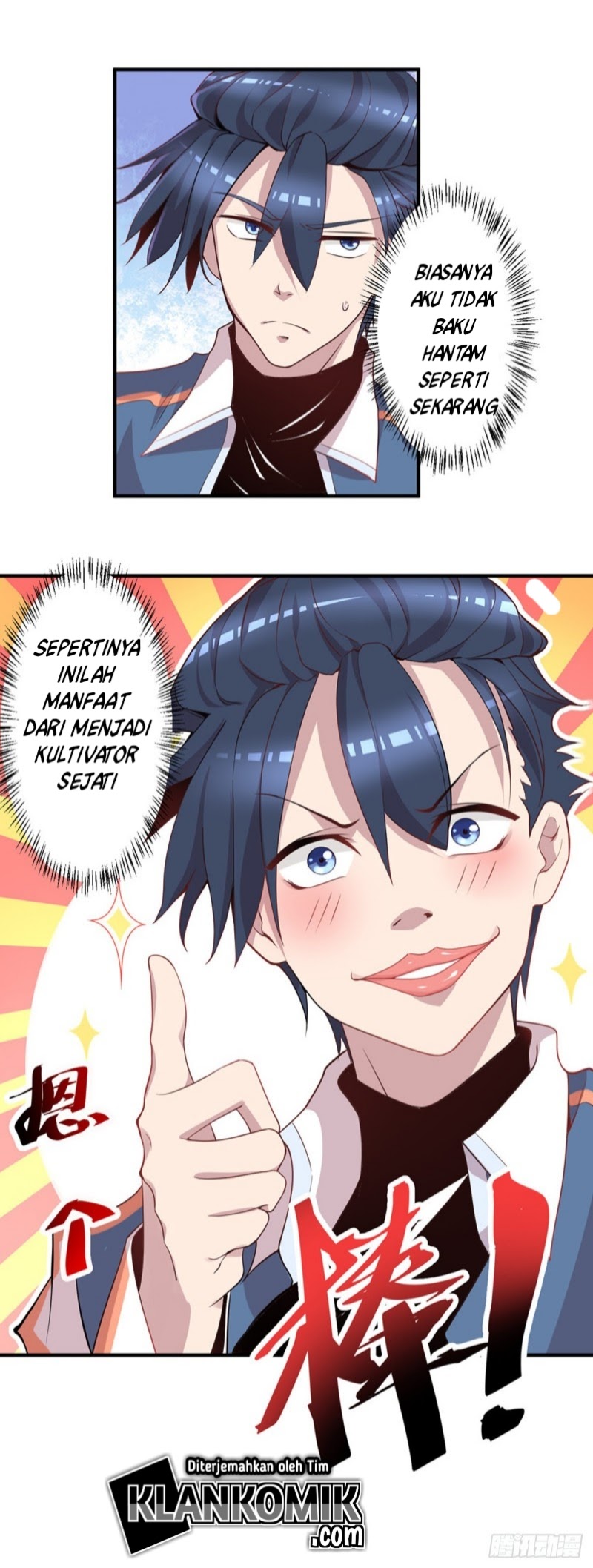 Open a clinic to cultivate Chapter 08 Bahasa Indonesia