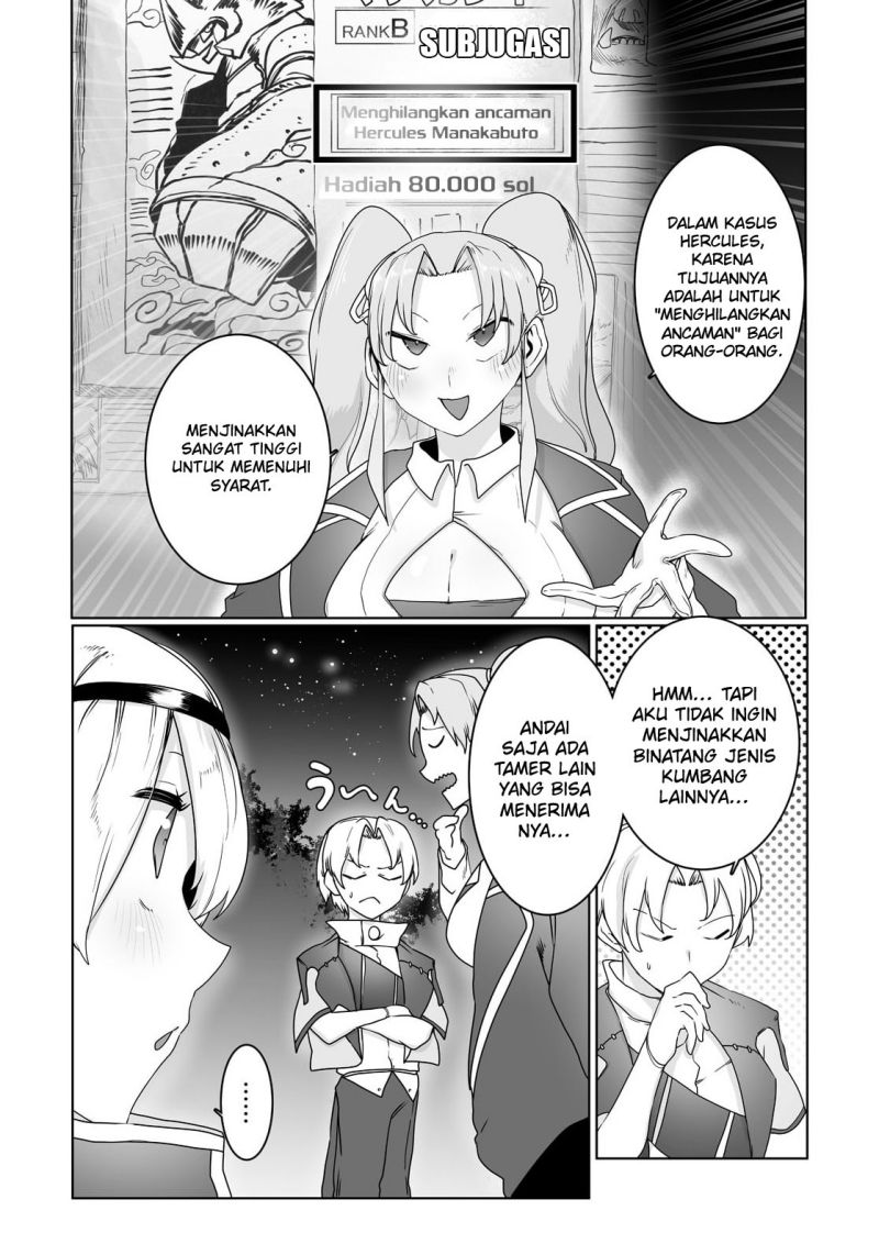 Ore no Zense no Chishiki de Teihengyo Tamer ga Joukyugyo ni Natte Shimaisou na Ken ni Tsuite Chapter 19 Bahasa Indonesia