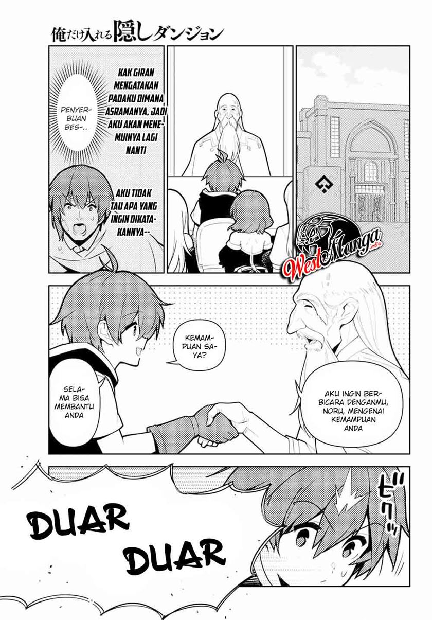 Ore dake Haireru Kakushi Dungeon: Kossori Kitaete Sekai Saikyou chapter 42