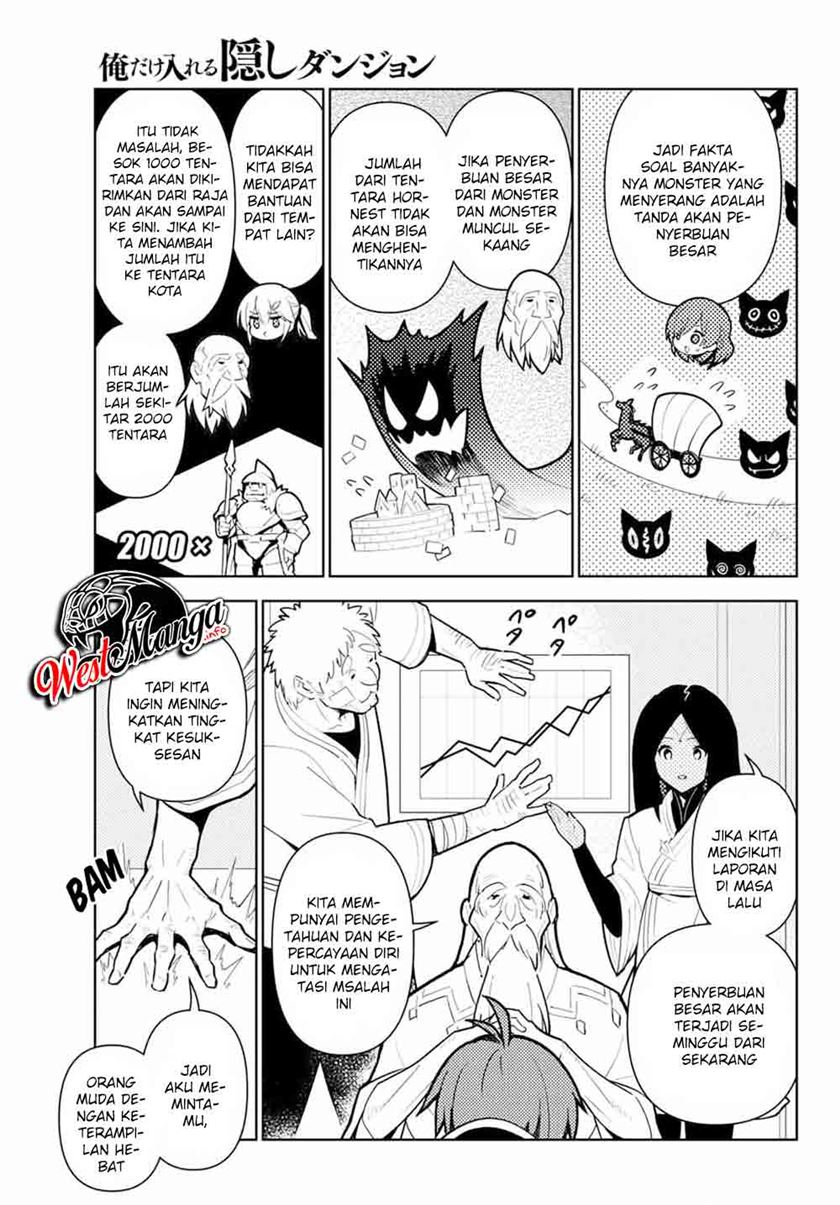 Ore dake Haireru Kakushi Dungeon: Kossori Kitaete Sekai Saikyou chapter 42