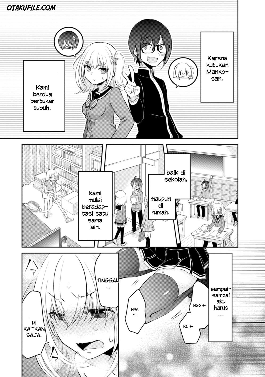 Ore ga Fujoshi de Aitsu ga Yuri-ota de chapter 8