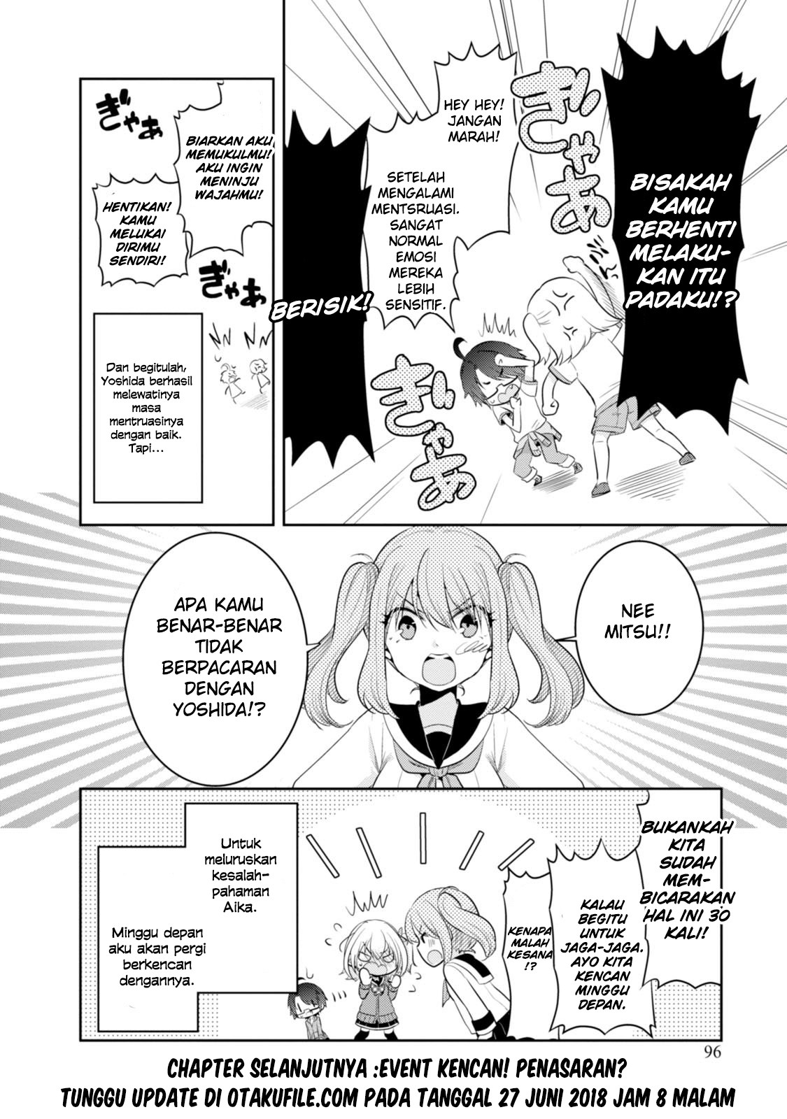 Ore ga Fujoshi de Aitsu ga Yuri-ota de chapter 8