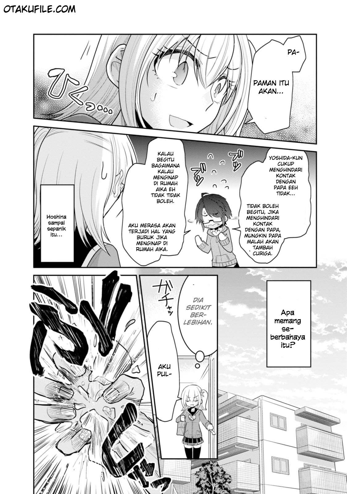 Ore ga Fujoshi de Aitsu ga Yuri-ota de Chapter 18 Bahasa Indonesia