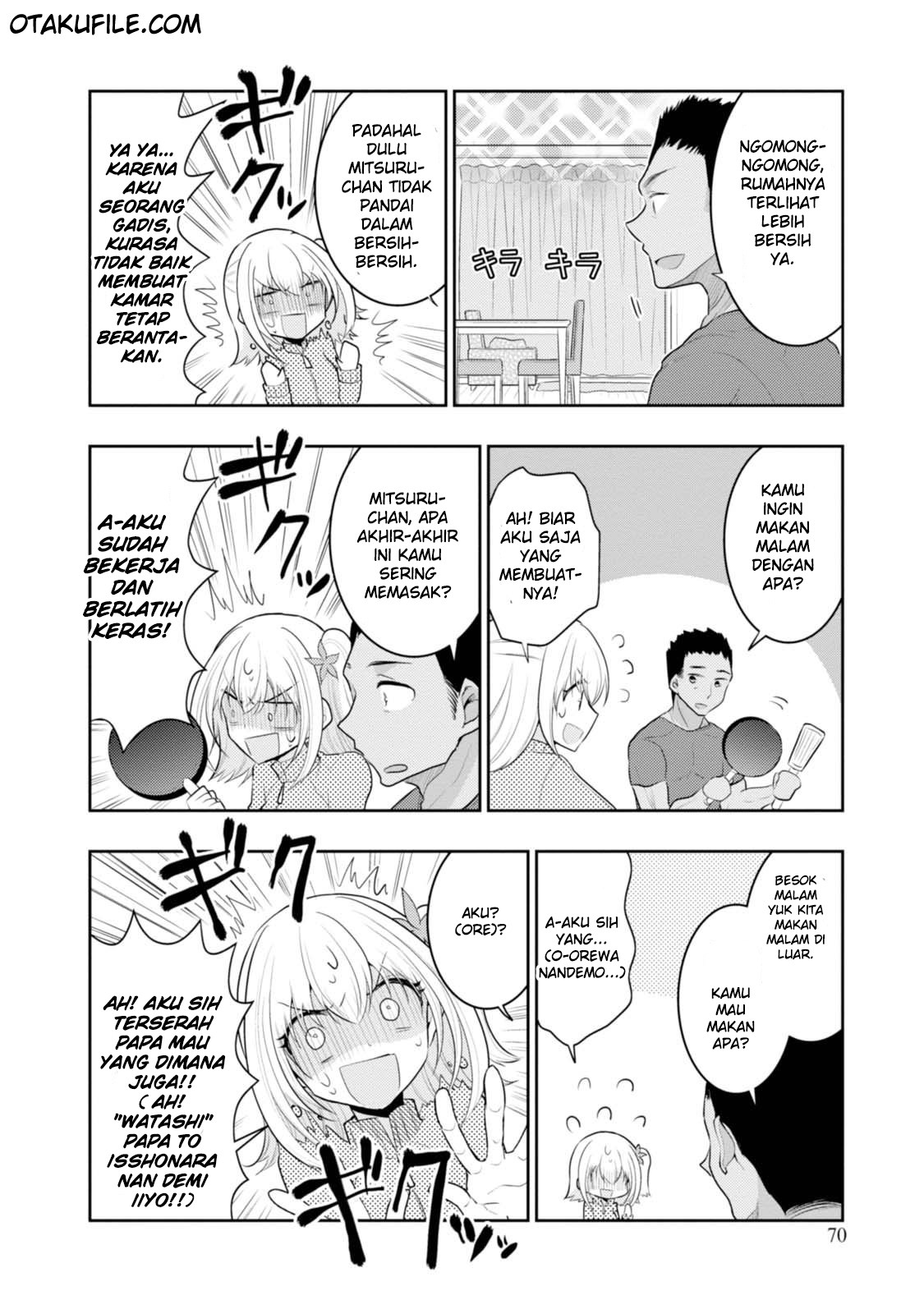 Ore ga Fujoshi de Aitsu ga Yuri-ota de Chapter 18 Bahasa Indonesia
