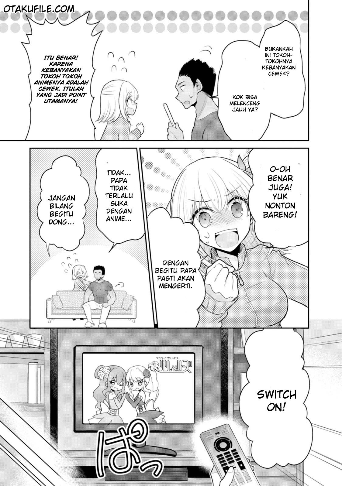 Ore ga Fujoshi de Aitsu ga Yuri-ota de Chapter 18 Bahasa Indonesia