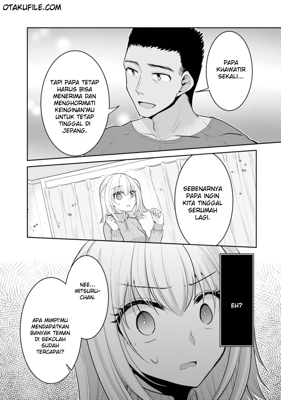 Ore ga Fujoshi de Aitsu ga Yuri-ota de Chapter 18 Bahasa Indonesia