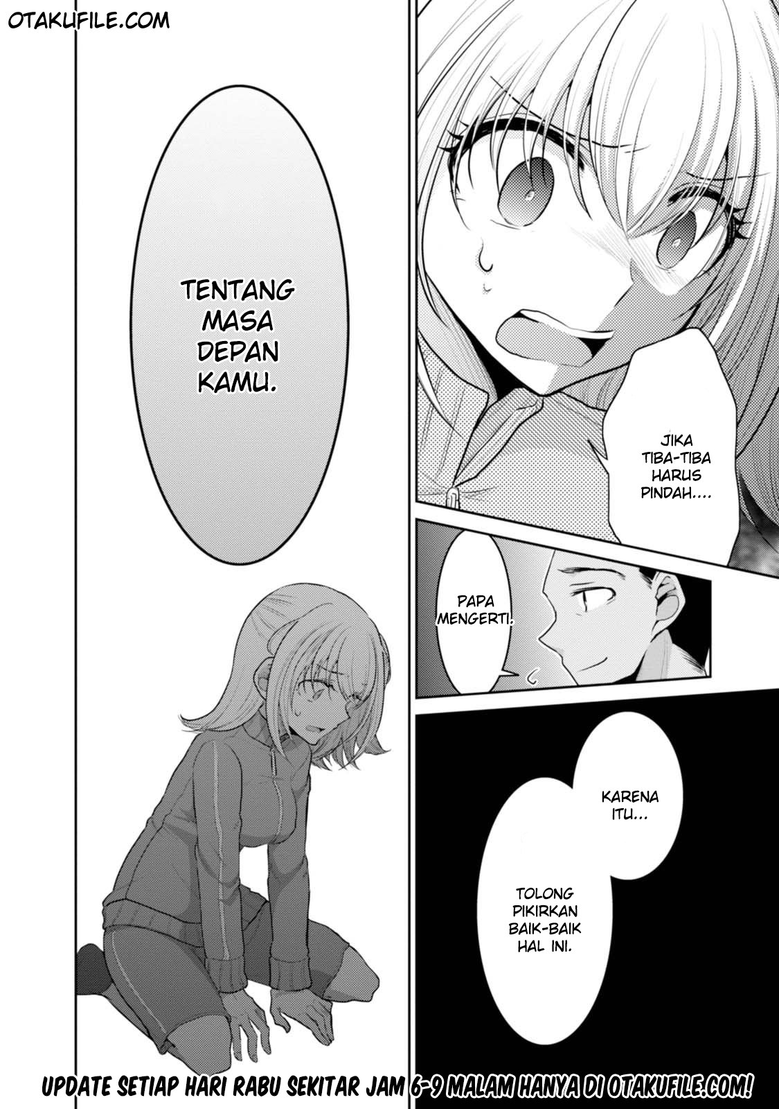 Ore ga Fujoshi de Aitsu ga Yuri-ota de Chapter 18 Bahasa Indonesia