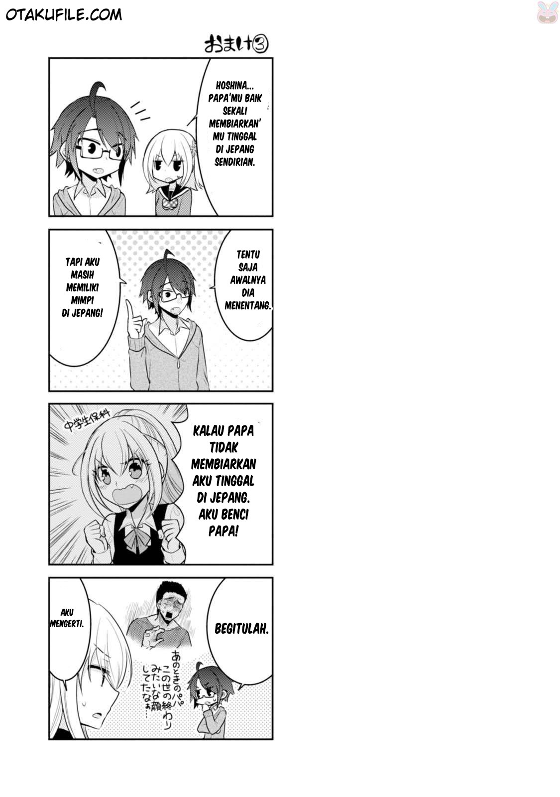 Ore ga Fujoshi de Aitsu ga Yuri-ota de Chapter 18 Bahasa Indonesia