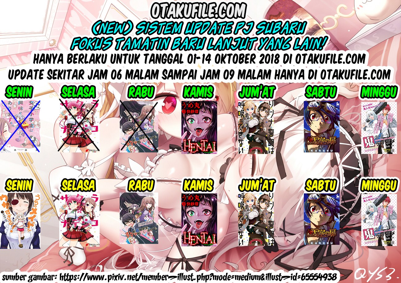 Ore ga Fujoshi de Aitsu ga Yuri-ota de Chapter 18 Bahasa Indonesia