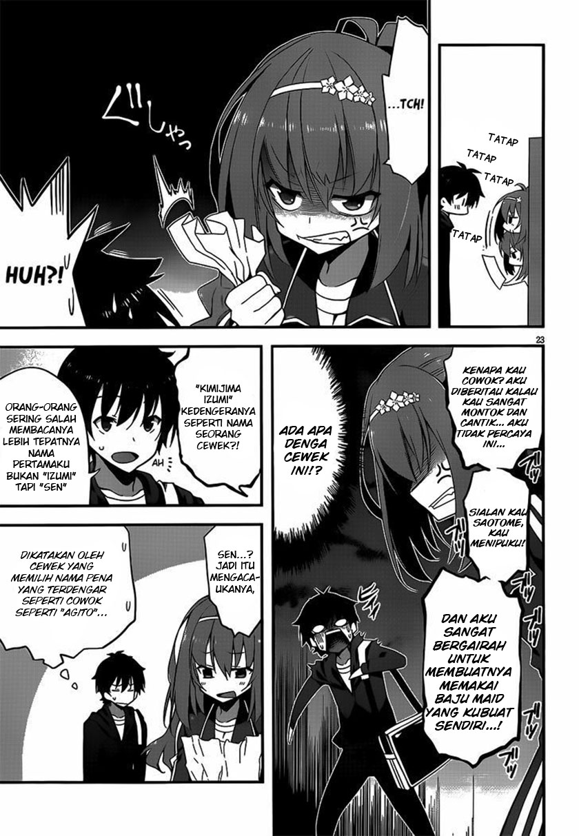 Ore to Kanojo no Moeyo Pen Chapter 01 Bahasa Indonesia