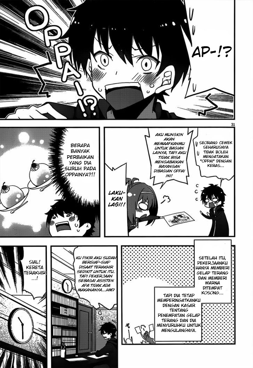Ore to Kanojo no Moeyo Pen Chapter 01 Bahasa Indonesia