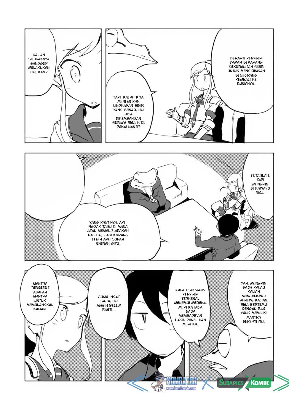 Ore to Kawazu-san no Isekai Hourouki chapter 15