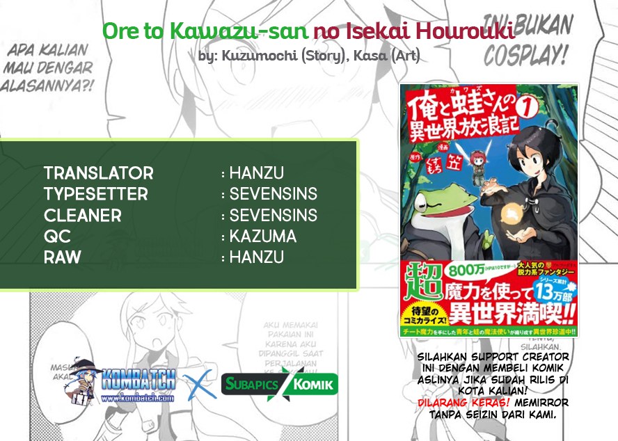 Ore to Kawazu-san no Isekai Hourouki chapter 18